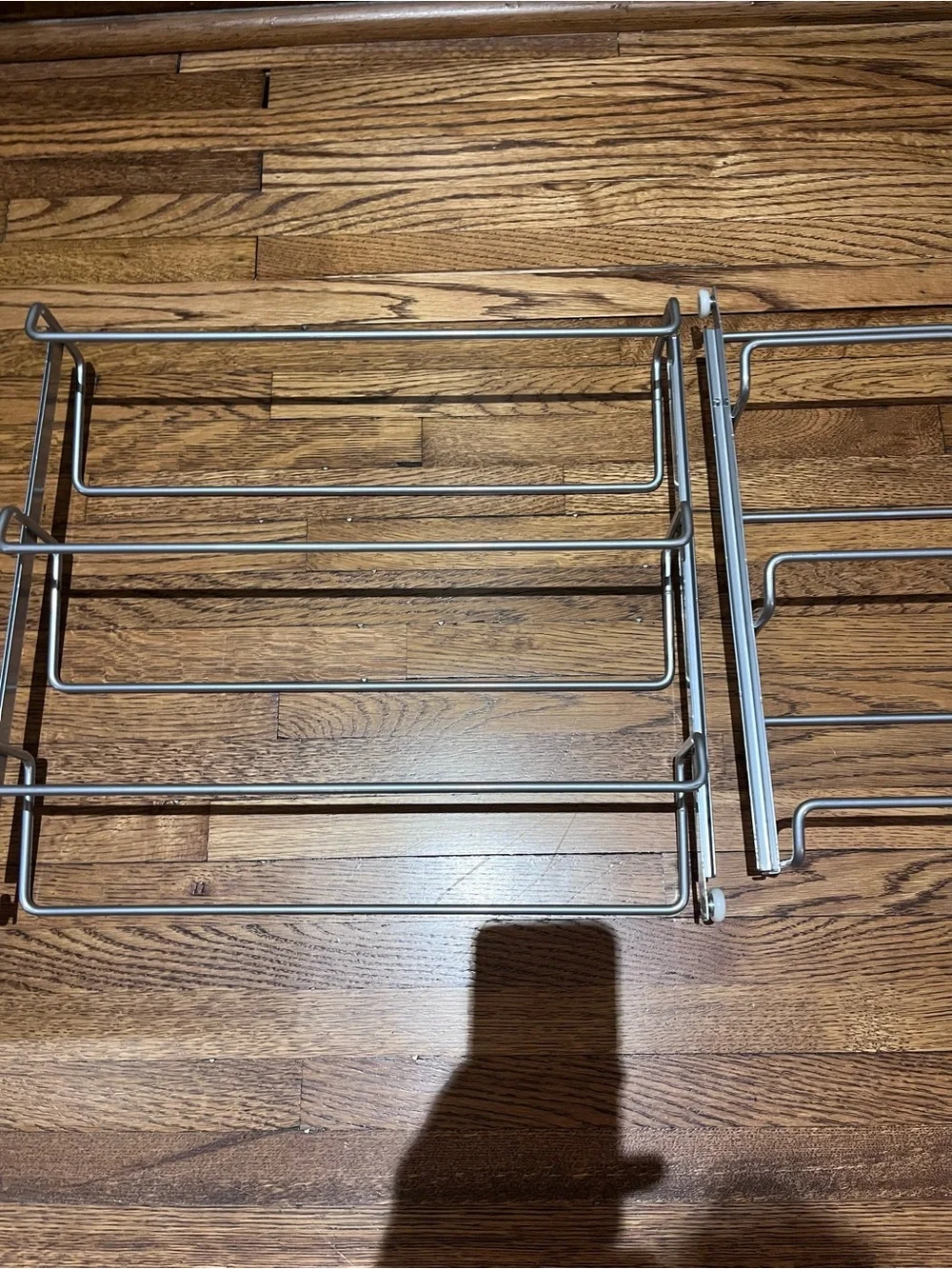 1 Container Store Elfa Gliding Heel Shoe Rack - 18